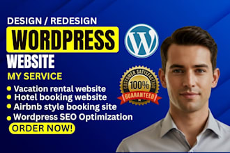 build vacation rental website, airbnb short term website, hotel booking website