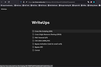 do penetration testing process on web app