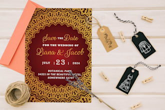 design invitation, birthday ,party and wedding card