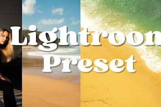 create custom lightroom presets tailored to your photography style