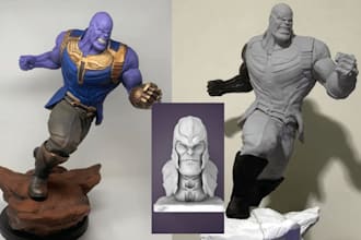 3d model custom 3d print and paint miniature warhammer 40k mini figure painting