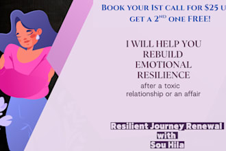 help you rebuild after a toxic relationship or an affair