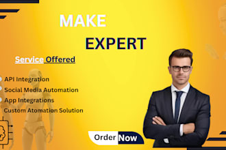 setup make com automation, make com, make automation, make com scenerio