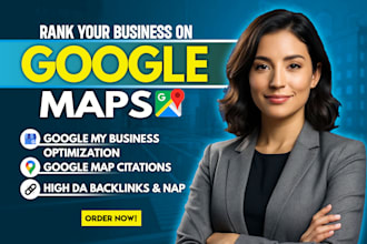 skyrocket local SEO with gmb optimization, map citations and top ranking