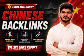 do chinese off page SEO contextual backlinks link building service