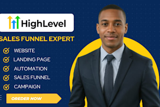 setup gohighlevel landing page gohighlevel sales funnel ghl website expert