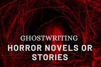 ghostwrite or rewrite your engaging horror story