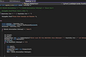 develop a professional windows desktop application using csharp and dotnet