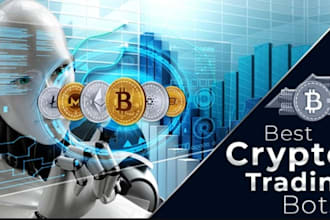 create a trading bot for any network on meme coin like xrp,sol and eth