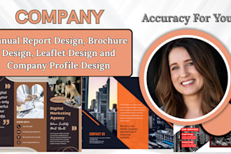 do company profile brochure design annual report leaflet design catalogue design