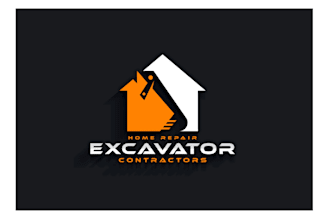 create a real estate, construction, excavation logo