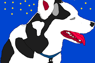 trace an image with a cartoon style