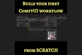 create you a custom comfyui workflow for stable diffusion