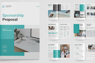 design sponsorship proposal grant letter pitch deck sale strategy fundraising