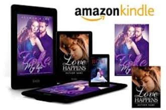 design ebook cover, cover design, book cover design, kindle cover with mockup