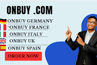 onbuy listings UK, germany, france, spain, italy