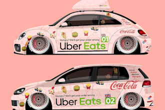 design chrome vinyl car wrap graphics vehicle wrap templates for car branding