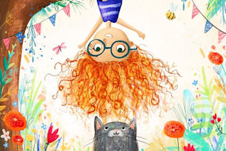 design children story book illustrations