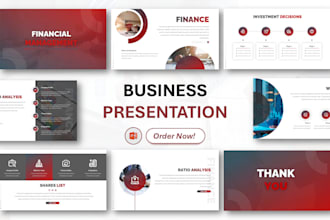 design business and pitch deck powerpoint presentation