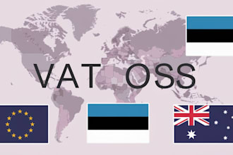 handle vat oss and company registration in eu, estonia and australia