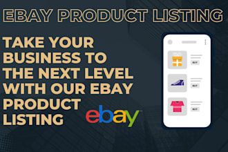 do ebay listing, ebay seo listing, ebay lister, ebay product upload