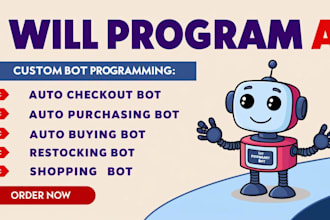automatic purchase bot,auto checkout bot, shopping bot, pokemon bot, cart bot