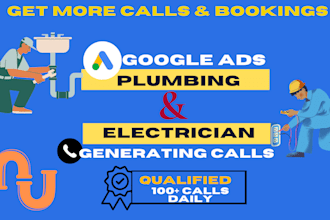 setup google ads for plumbing and electrician campaigns