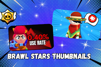 create epic brawl stars thumbnails for small creators