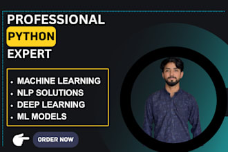 create machine learning, ai and nlp models in python