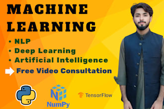 create machine learning, ai, nlp and deep learning projects in python