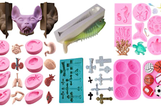 3d silicone mold design plastic mold injection fish mold chocolate stl file
