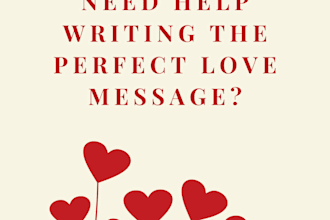 write sweet and romantic messages for your crush or partner