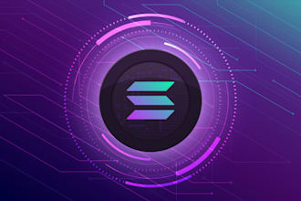 build a custom blockchain, crypto solana wallet app with launchpad integration