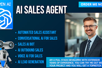 build ai sales agent,customer support system ai email marketing agent salesforce