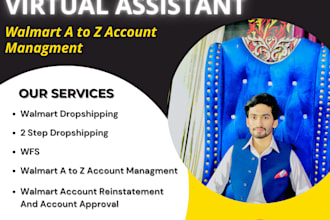 be your expert walmart virtual assistant or wfs VA
