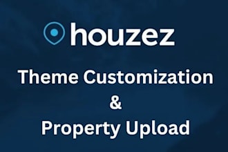 build houzez real estate website and property upload for your business