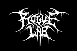 create a thrash metal and heavy metal logo