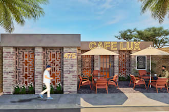 rendering service for architectural projects