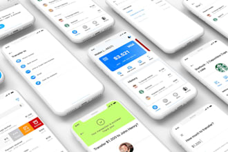 develop fintech app, payment app, neo bank app,  loan app, nfc payment app