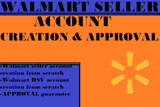 approve your walmart store, set up seller marketplace