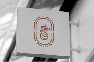 create mind blowing modern minimalist logo design for your business or brand