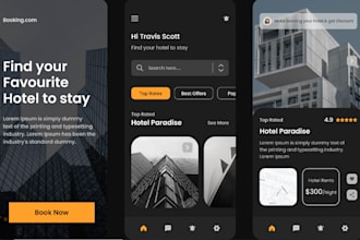 develop room booking app for your hotel, hostel, paying guest, villa house