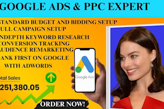 setup optimize google ads adword campaign gmb sem audit PPC ecommerce tag manage