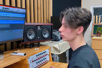 be your music mixing and mastering audio engineer