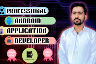 create your custom android app in kotlin or java modern, responsive , scalable