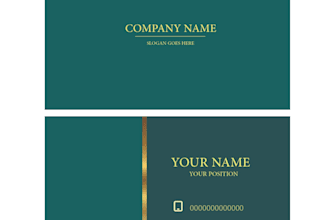do logo design business card any presentation and data entry
