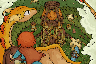 paint dreams of lost kingdoms and ancient monsters