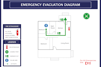 make fire evacuation plan