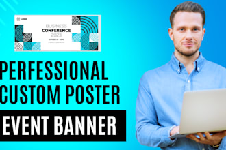 design custom poster, banner, bifold, trifold brochure