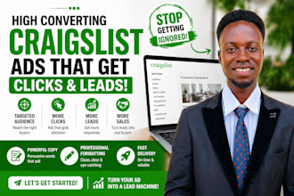 design attractive craigslist ads, get more cliick and sales